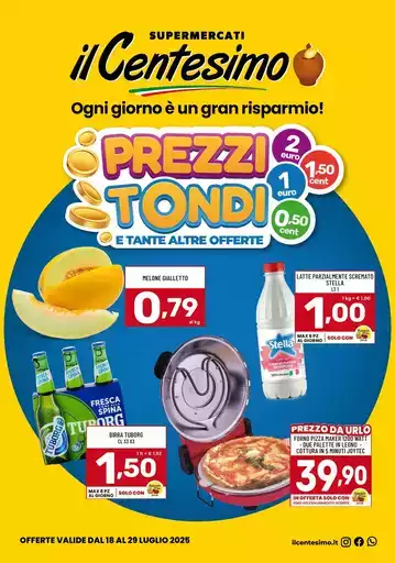 Prezzi tondi Prezzi tondi