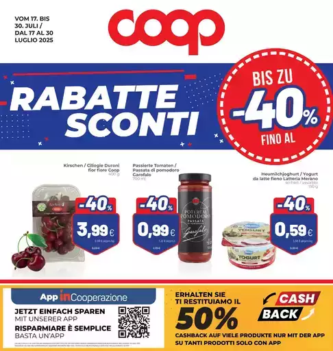 Sconti fino al 40% Sconti fino al 40%