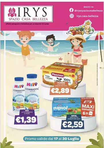 Promo valide dal 17 al 30 luglio