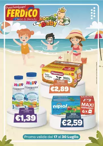 Promo valide dal 17 al 30 luglio