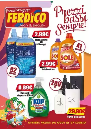 Prezzi bassi sempre!