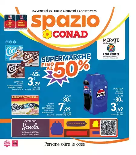 Super marche fino al 50%