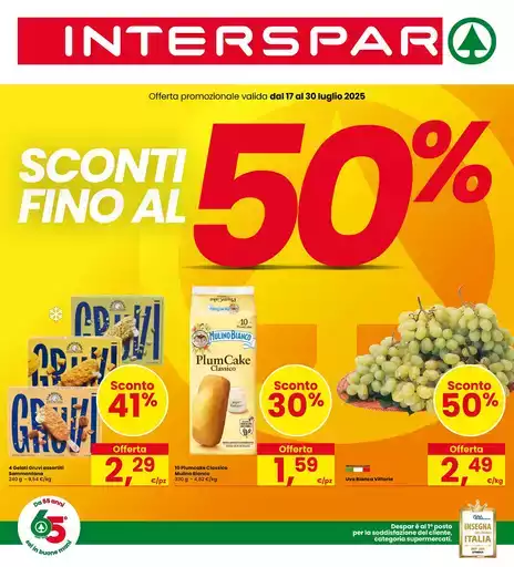 Sconti fino al 50%