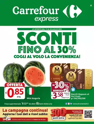 Sconti fino al 30% Sconti fino al 30%