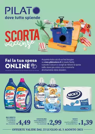 Scorta vacanze