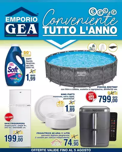 Conveniente tutto l'anno Conveniente tutto l'anno