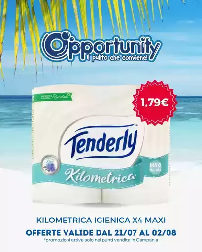 Offerte valide dal 21/07 al 02/08