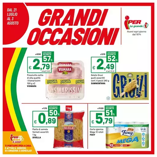 GRANDI OCCASIONI GRANDI OCCASIONI