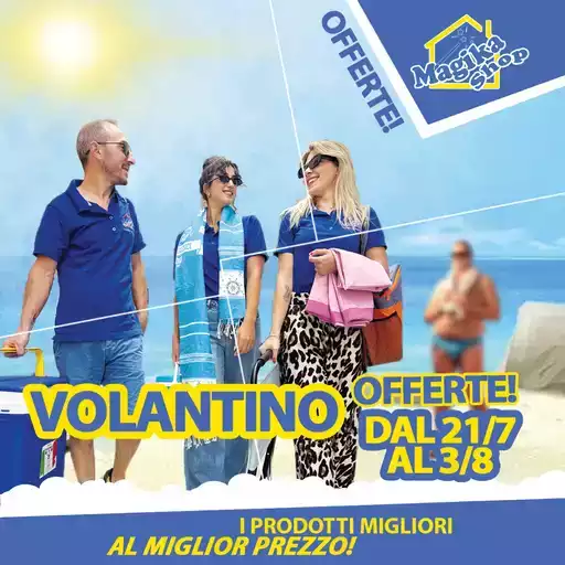 Offerte! Dal 21/7 al 3/8