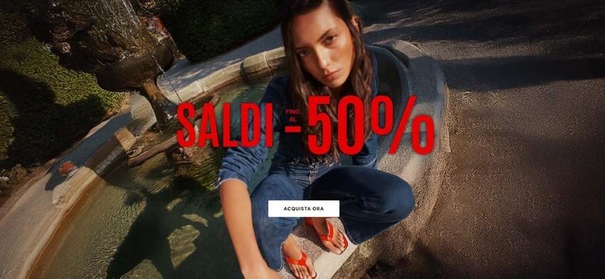 Saldi -50% Saldi -50%