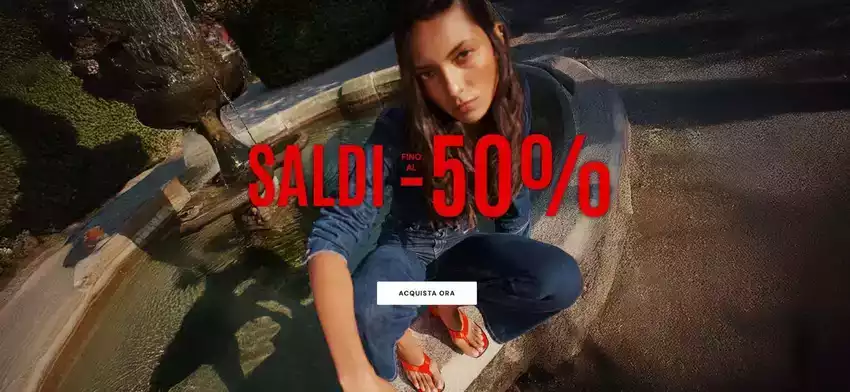 Saldi -50% Saldi -50%