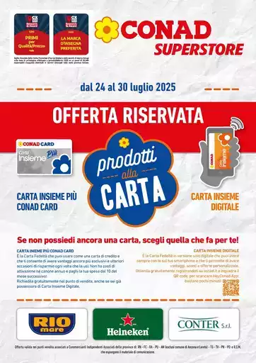 PRODOTTI ALLA CARTA PRODOTTI ALLA CARTA