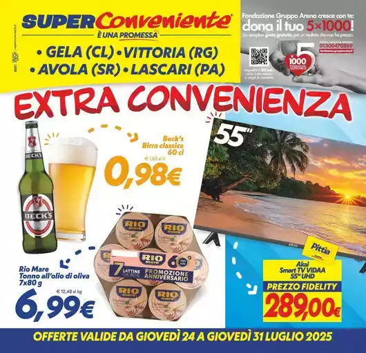 Extra convenienza Extra convenienza