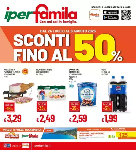 SCONTI FINO AL 50%