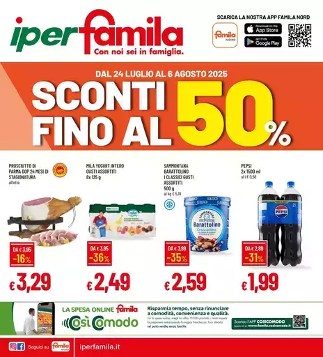 SCONTI FINO AL 50%