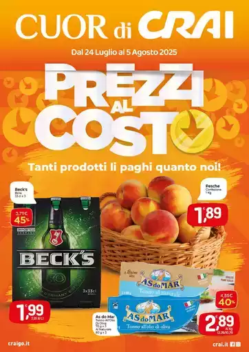 Prezzi al costo Prezzi al costo