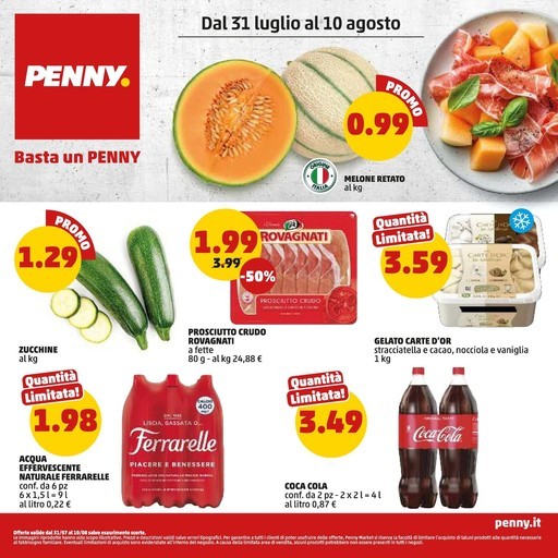Dal 31 luglio al 10 agosto Dal 31 luglio al 10 agosto