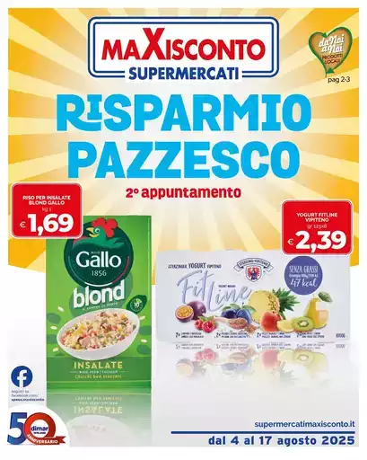Risparmio pazzesco