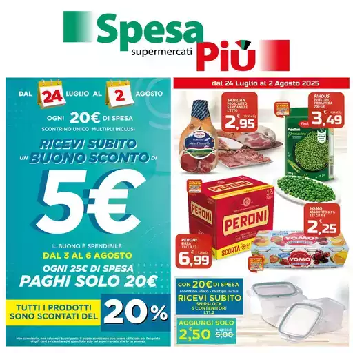 Dal 24 luglio al 2 agosto Dal 24 luglio al 2 agosto