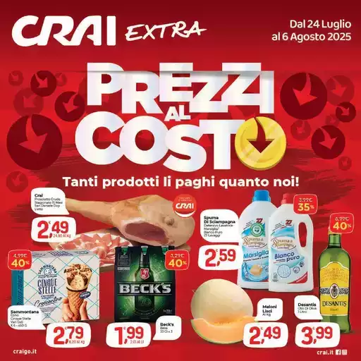 Prezzi al costo Prezzi al costo