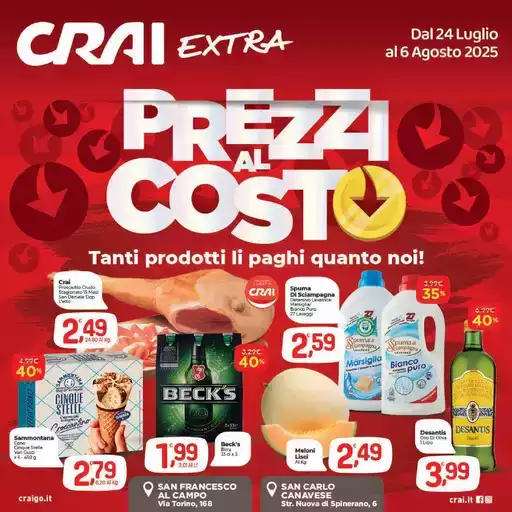 PREZZI COSTO