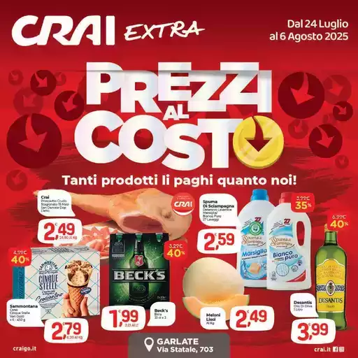 PREZZI AL COSTO PREZZI AL COSTO
