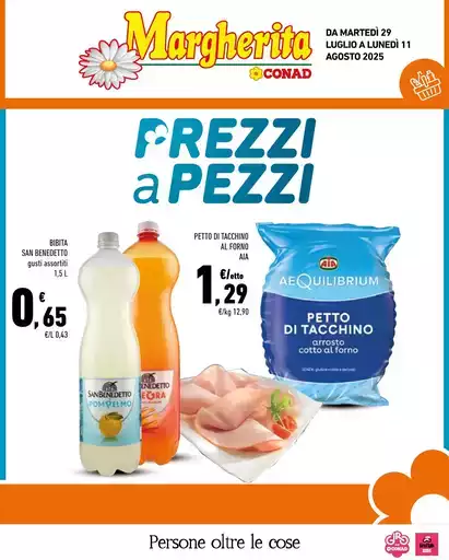 Prezzi a pezzi Prezzi a pezzi