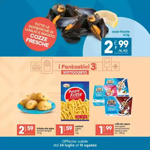 Prezzi congelati Prezzi congelati