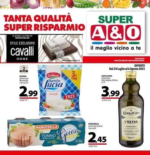 TANTA QUALITÀ SUPER RISPARMIO TANTA QUALITÀ SUPER RISPARMIO