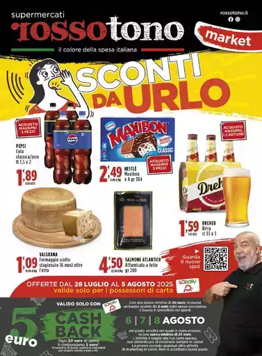 Sconti da urlo