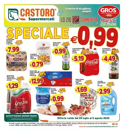 SPECIALE 0,99 SPECIALE 0,99