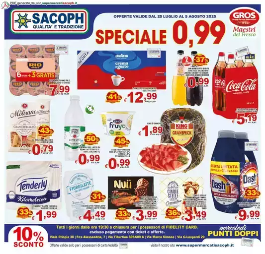 SPECIALE 0,99