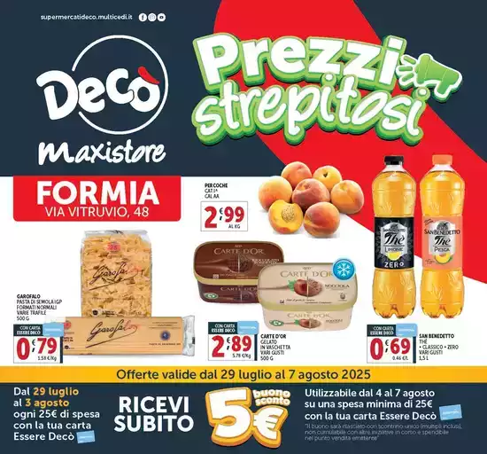 Prezzi strepitosi Prezzi strepitosi