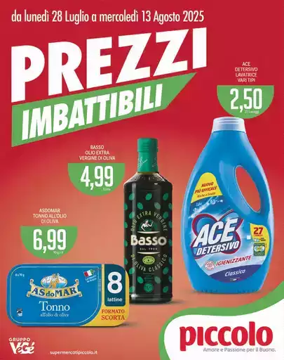 Prezzi imbattibili Prezzi imbattibili