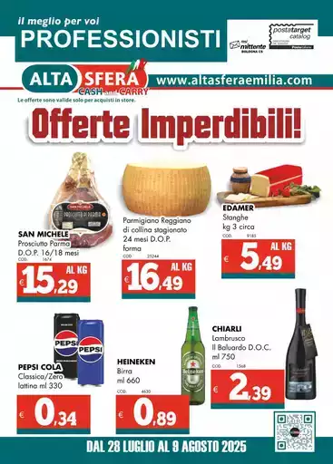 Offerte imperdibili! Offerte imperdibili!