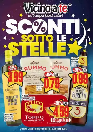 Sconti sotto le stelle