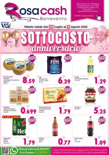 SOTTOCOSTO ANNIVERSARIO SOTTOCOSTO ANNIVERSARIO