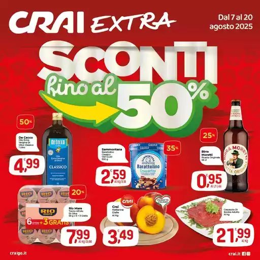 Sconti fino al 50%