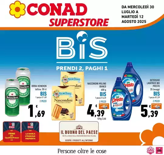 BIS, PRENDI 2 PAGHI 1 BIS, PRENDI 2 PAGHI 1