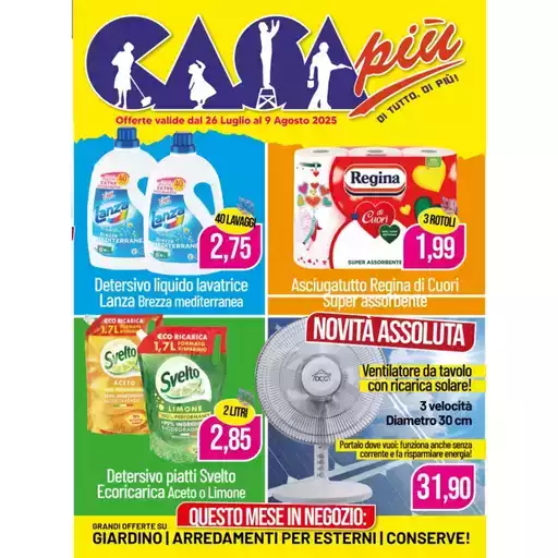 Offerte valide dal 26 luglio al 9 agosto 2025 Offerte valide dal 26 luglio al 9 agosto 2025
