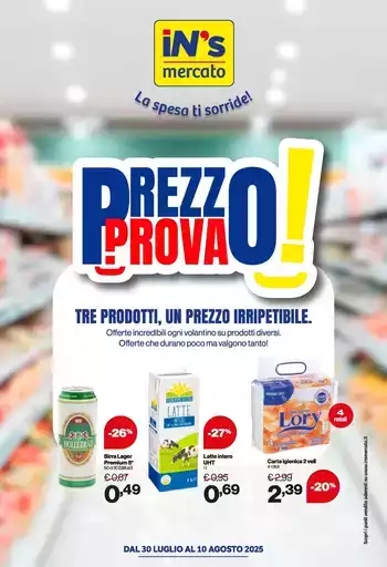 Prezzo prova!