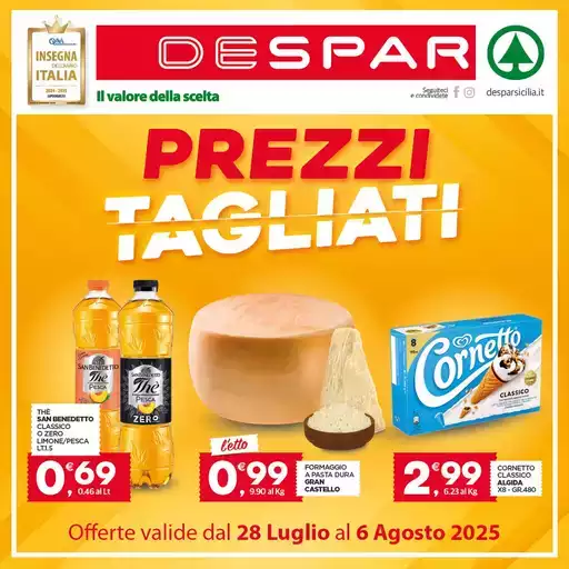 Prezzi tagliati Prezzi tagliati