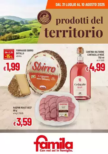 PRODOTTI DEL TERRITORIO