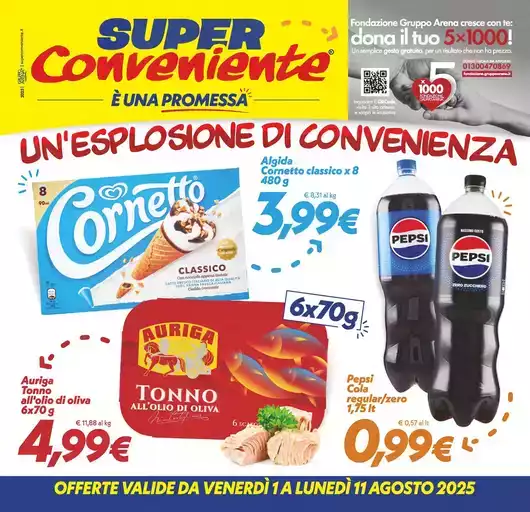 Un'esplosione di convenienza Un'esplosione di convenienza
