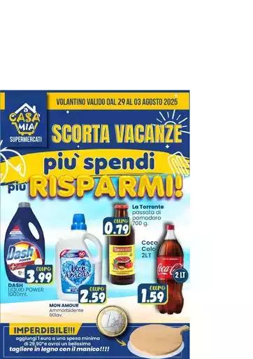 A scorta vacanze piu spendi risparmi! A scorta vacanze piu spendi risparmi!
