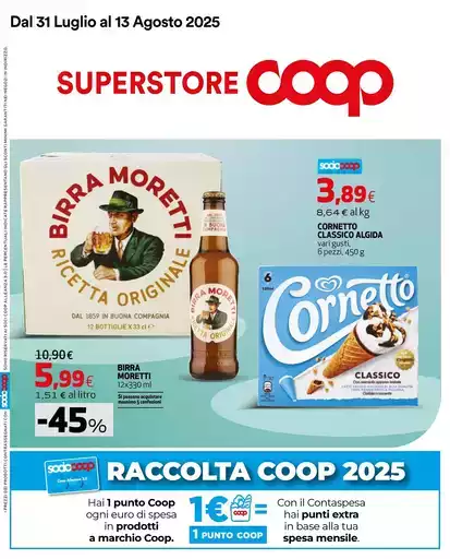 Dal 31 Luglio al 13 Agosto 2025