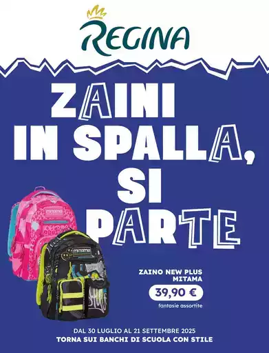 Zaini in spalla, si parte Zaini in spalla, si parte