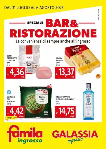 SPECIALE BAR & RISTORAZIONE 31/07 SPECIALE BAR & RISTORAZIONE 31/07