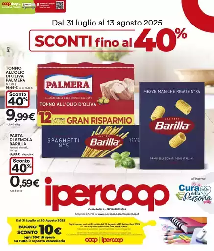 Sconti fino al 40% Sconti fino al 40%