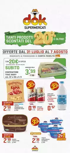 Tanti prodotti scontati
